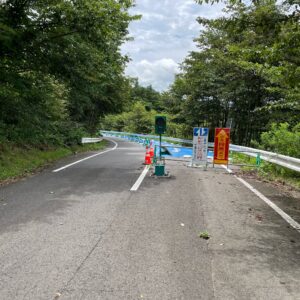 広域林道花塚線にて