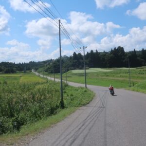 福島r151のロード風景にて④