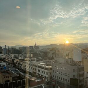 東北ロングツーリングの最終日の朝