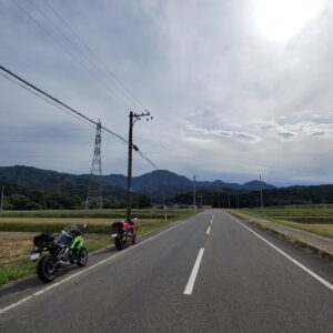 新潟県五泉市・黄金の里へwith CBR650R & ninja650