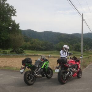 新潟県五泉市・黄金の里へwith CBR650R & ninja650③