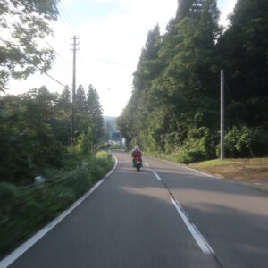 R252をひたすら下り西へ走る③