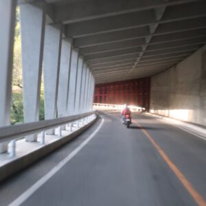 R252の新潟エリアで出会った幾多のスノーシェッドを走る②