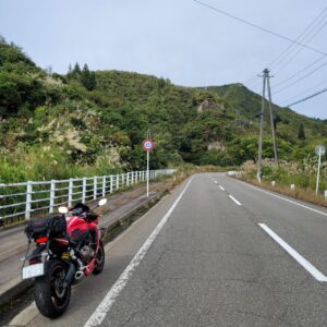 R290の爽快ロード風景を走るwith CBR650R