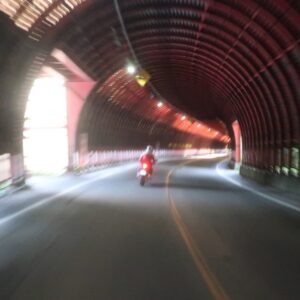 R252の新潟エリアで出会った幾多のスノーシェッドを走る⑦