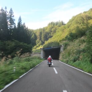 R252の新潟エリアで出会った幾多のスノーシェッドを走る④