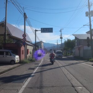 R252をひたすら西へ走る