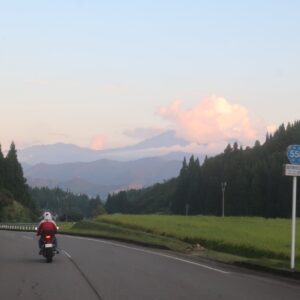 道光高原緑地公園へ坂を登る③