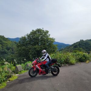 新潟r347の山道を走る③