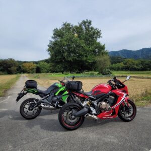 新潟県五泉市・黄金の里へwith CBR650R & ninja650②