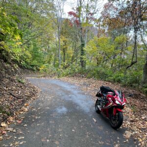 林道秋山線を走り秋山郷へ④