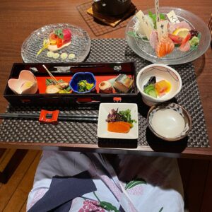 ちりはまホテルゆ華の夕ご飯