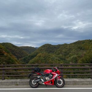 秋のつまごいパノラマラインを走るwith CBR650R⑥