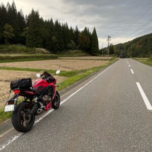 分断国道R405を走り山岳風景から里山風景へwith CBR650R②