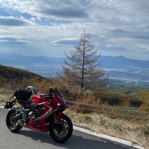秋のチェリーパークラインを走るwith CBR650R③