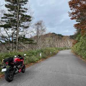 群馬県466を走るwith CBR650R