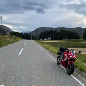 分断国道R405を走り山岳風景から里山風景へwith CBR650R