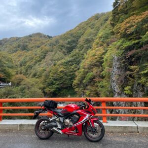分断国道R405を行くwith CBR650R