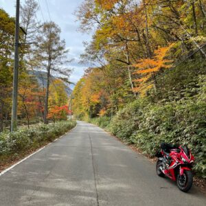 秋風景が広がる東御嬬恋線／r94を走るwith CBR650R⑥