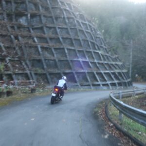 初冬の林道太田部峠2号線を走る⑤