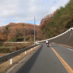 埼玉県r172を走る