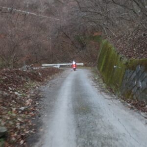 初冬の林道太田部峠2号線を走る②