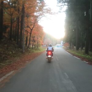 茨城県r321を走る