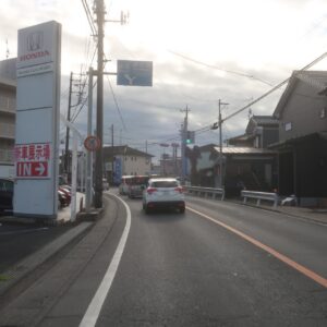 埼玉県r30を鎌北湖方面へ
