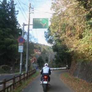 鎌北湖から奥武蔵グリーンラインへ