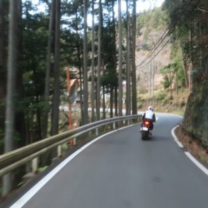 初冬の秩父r363を北上