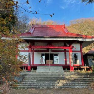 八溝山日輪寺にて