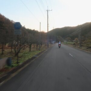 茨城県r321を走る