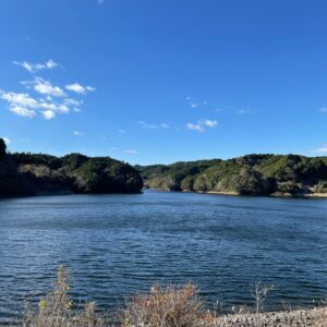 勝浦ダムにて②