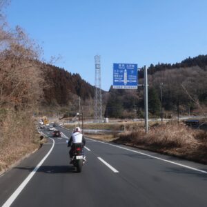 冬のグリーンふるさとラインを走る④