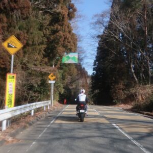 冬のグリーンふるさとラインを走る③