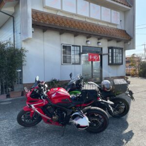 北茨城のラーメン光華さんにて