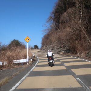 冬のグリーンふるさとラインを走る②