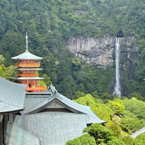 熊野那智大社から眺める那智の滝②