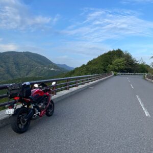 和歌山・r29の絶景ポイントにてwith CBR650R②