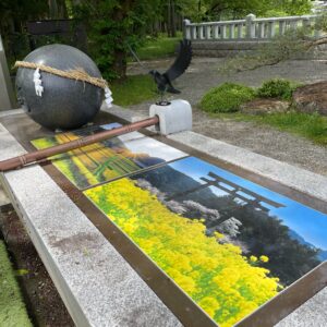 熊野本宮大社大斎原大鳥居にて②