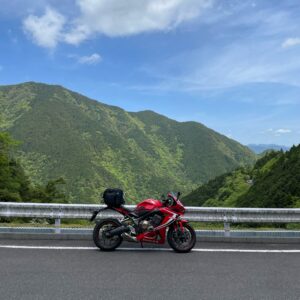 新緑あふれるR425(R168〜池原ダム区間)を走るwith CBR650R③