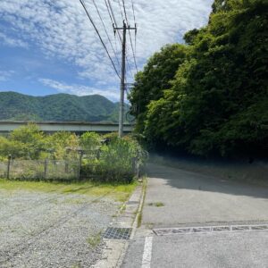 R122の旧道からの眺め
