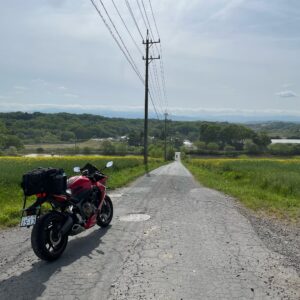 伊賀コリドールロードを走るCBR650R②