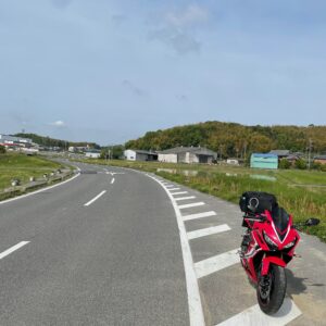 伊賀コリドールロードを走るCBR650R③