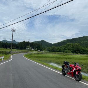 栃木r245/栗山今市線を走るwith CBR650R③