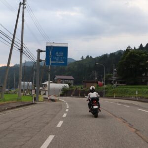 樹海ライン／R352の枝折峠から魚沼市街地を目指す⑥