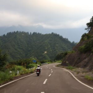 樹海ライン／R352の枝折峠から魚沼市街地を目指す③