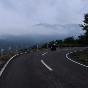 樹海ライン／R352の枝折峠に向かうchizuo②