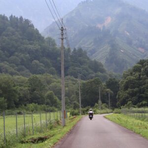 雨上がりの樹海ライン／R352を走るchizuo⑦