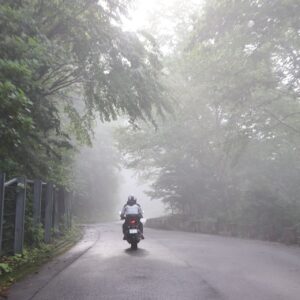 雨上がりの樹海ライン／R352を走るchizuo③